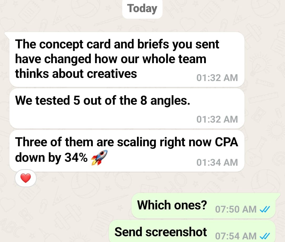 Client conversation