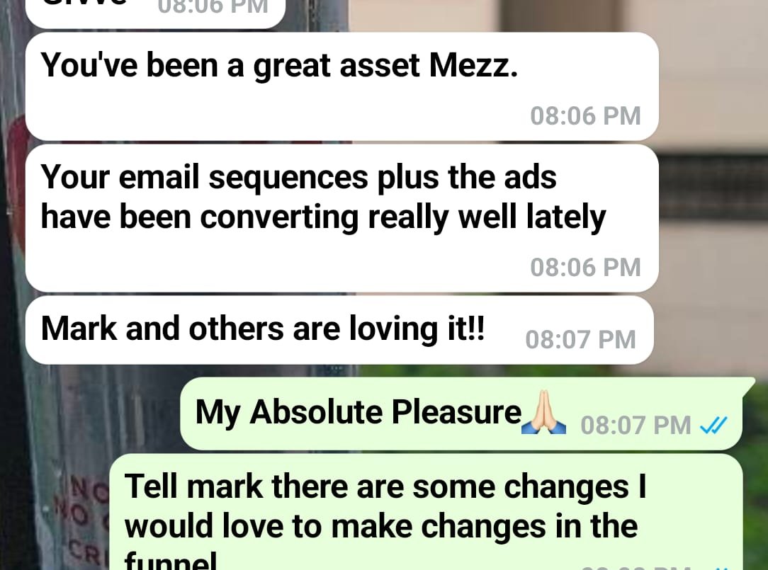 Client conversation